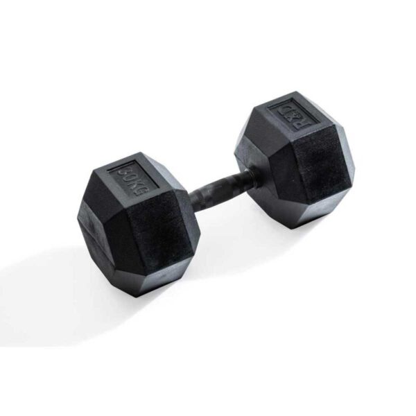 Hexagonal dumbbell 2,5kg Black