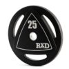 Rubber olympic plate 25kg - Afbeelding 4