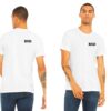 T-shirt man white/black S - Afbeelding 2